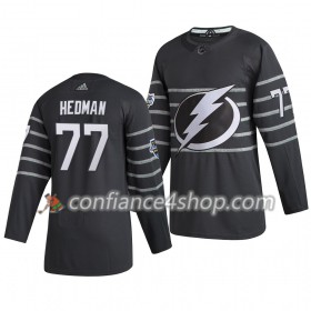 Adidas Maillot de Hockey Tampa Bay Lightning Victor Hedman 77 Gris 2020 NHL All-Star Authentic - Homme